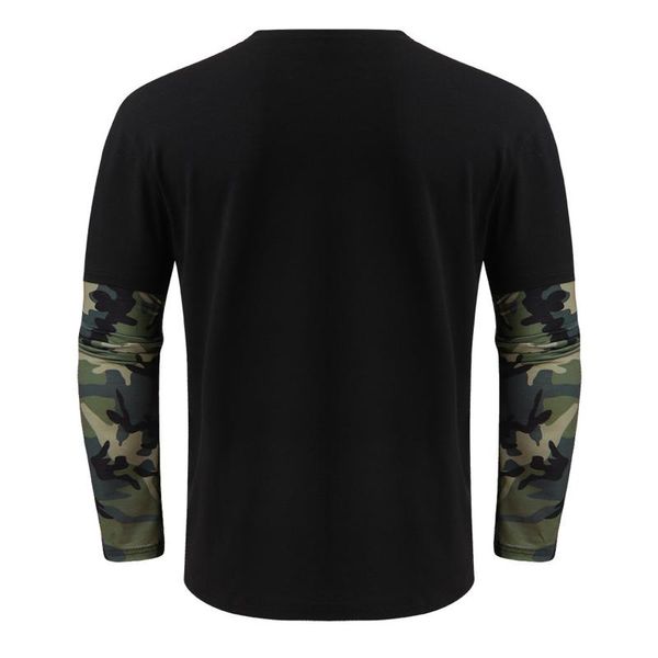 fashion men's casual slim camouflage patchwork long sleeve t shirt blouse tee male streetwear vogue harajuku t-shirt t-shirts, White;black
fashion men's casual slim camouflage patchwork long sleeve t shirt blouse tee male streetwear vogue harajuku t-shirt t-shirts, White;black