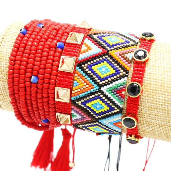 bohemian bracelet for women pulseras mujer moda 2021 miyuki crystal armband zircon jewelry accesorios gift link, chain, Black
bohemian bracelet for women pulseras mujer moda 2021 miyuki crystal armband zircon jewelry accesorios gift link, chain, Black
