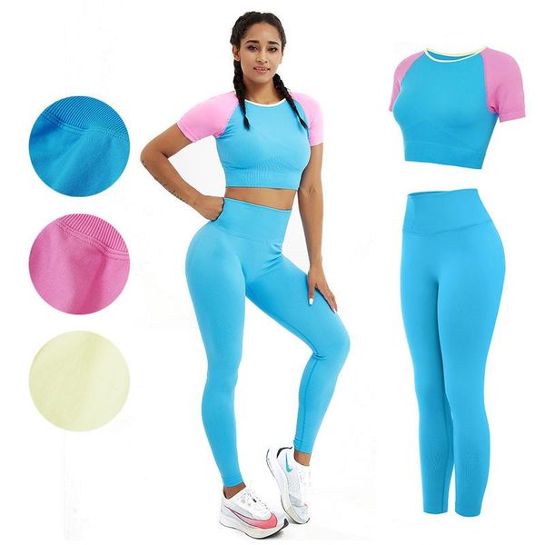 yoga outfit shirts pants set women tracksuit sportswear suit crop clothes sport high waist seamless leggings for fitness
yoga outfit shirts pants set women tracksuit sportswear suit crop clothes sport high waist seamless leggings for fitness
