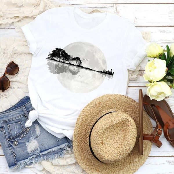 graphic moon shadow cute womens short sleeve cartoon girl tees print shirt clothing female, White
graphic moon shadow cute womens short sleeve cartoon girl tees print shirt clothing female, White