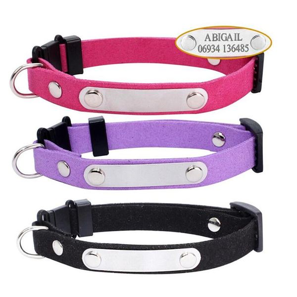 2pcs/lot pet cat name collar engraving diy dog tag customized number id puppy personalized collars & leashes
2pcs/lot pet cat name collar engraving diy dog tag customized number id puppy personalized collars & leashes