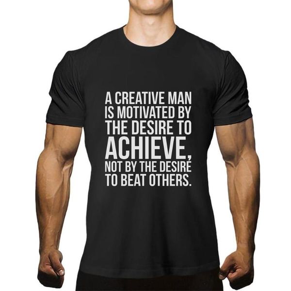 men's t-shirts achieve gym motivation character fitness print tshirtstretchy comfortable round neck short sleeve, White;black
men's t-shirts achieve gym motivation character fitness print tshirtstretchy comfortable round neck short sleeve, White;black