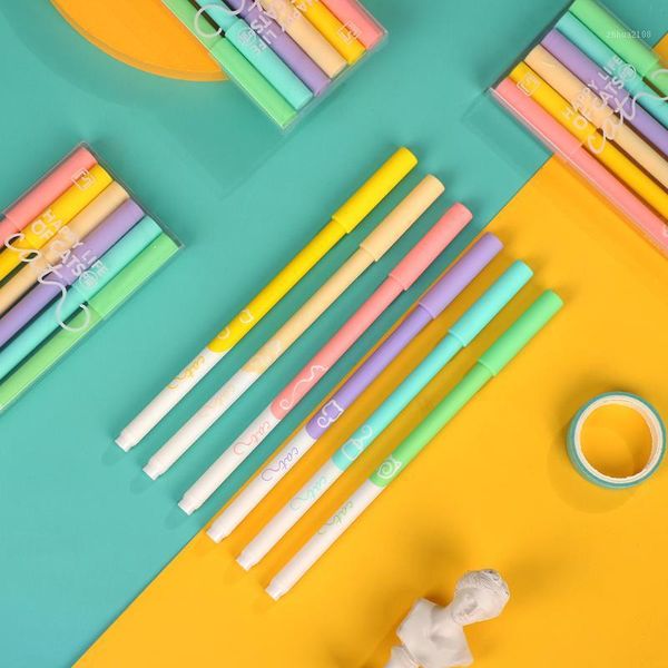 gel pens jianwu 6pcs/set macaron color series pen cat pattern simple kawaii quick drying neutral journal school supplies gift1
gel pens jianwu 6pcs/set macaron color series pen cat pattern simple kawaii quick drying neutral journal school supplies gift1