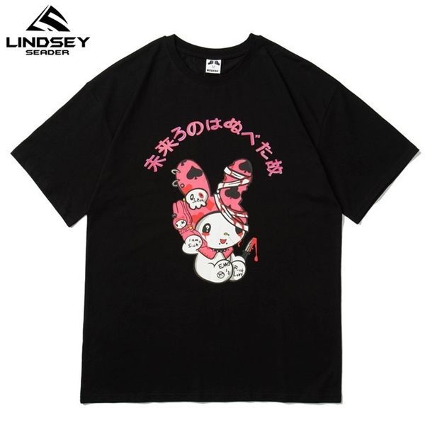 mens cute rabbit t shirts harajuku japanese tshirt hip hop casual short sleeve t-shirts men tees cotton streetwear oversize 210324, White;black
mens cute rabbit t shirts harajuku japanese tshirt hip hop casual short sleeve t-shirts men tees cotton streetwear oversize 210324, White;black