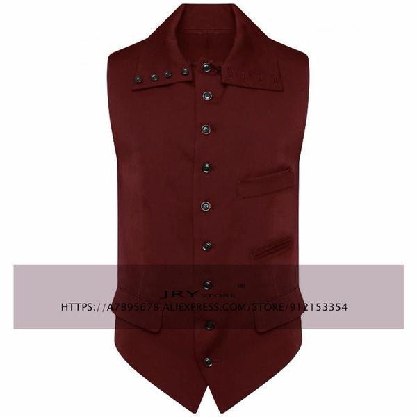 men's vests suit vest retro lapel steampunk waistcoat slim fit sleeveless chaleco hombre, Black;white
men's vests suit vest retro lapel steampunk waistcoat slim fit sleeveless chaleco hombre, Black;white