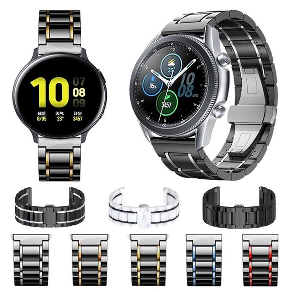 watch bands ceramic for samsung galaxy 46mm 42mm strap bracelet 3 45mm 41mm/active 2/gear s3 s2 sport watchband, Black;brown
watch bands ceramic for samsung galaxy 46mm 42mm strap bracelet 3 45mm 41mm/active 2/gear s3 s2 sport watchband, Black;brown