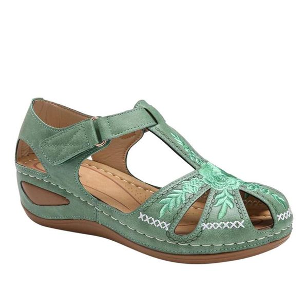 sandals telotuny women's wedge heel flip flops pu embroidered slip-on thick bottom roman style slippers summer 2021, Black
sandals telotuny women's wedge heel flip flops pu embroidered slip-on thick bottom roman style slippers summer 2021, Black