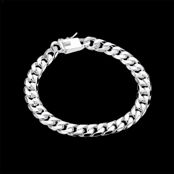 link, chain fashion steel bracelets men flat bracelet sports hop for jewelry hip gifts curb rock w3u5, Black
link, chain fashion steel bracelets men flat bracelet sports hop for jewelry hip gifts curb rock w3u5, Black
