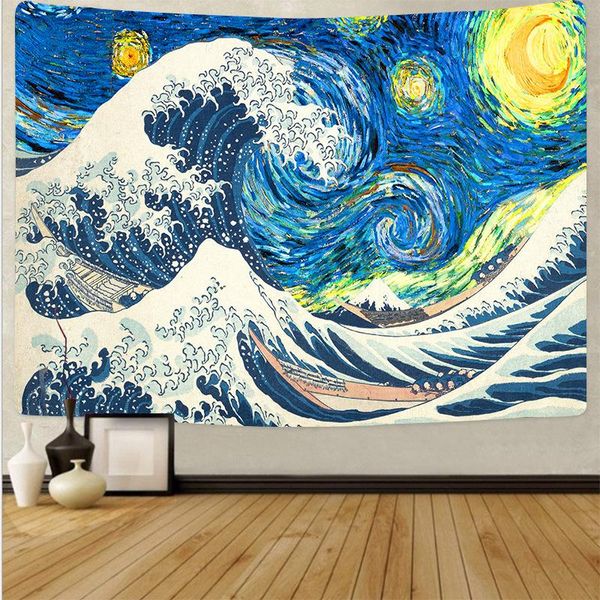tapestries painting sea wave tapestry tapiz psicodelico japan wall cloth abstract sun moon carpet
tapestries painting sea wave tapestry tapiz psicodelico japan wall cloth abstract sun moon carpet