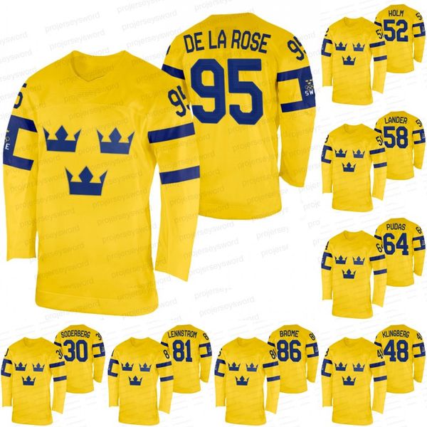 sweden women's hockey 2022 winter home jersey theodor lennstrom mathias brome jacob de la rose adam reideborn magnus hellberg daniel br, Black;red
sweden women's hockey 2022 winter home jersey theodor lennstrom mathias brome jacob de la rose adam reideborn magnus hellberg daniel br, Black;red