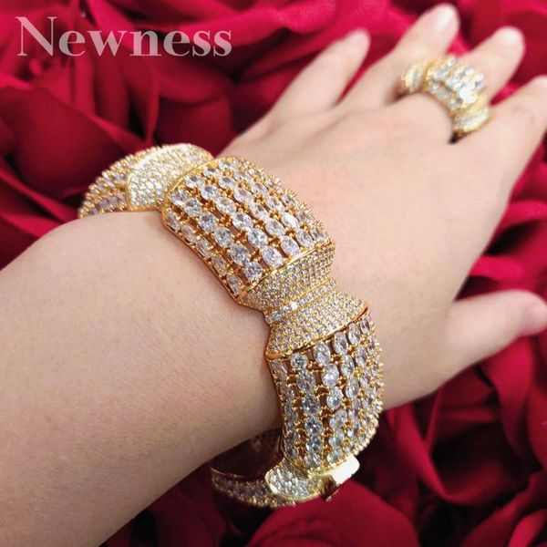 earrings & necklace ness luxury unique african bangle ring set jewelry sets for women wedding cubic zircon crystal cz dubai bridal, Silver
earrings & necklace ness luxury unique african bangle ring set jewelry sets for women wedding cubic zircon crystal cz dubai bridal, Silver