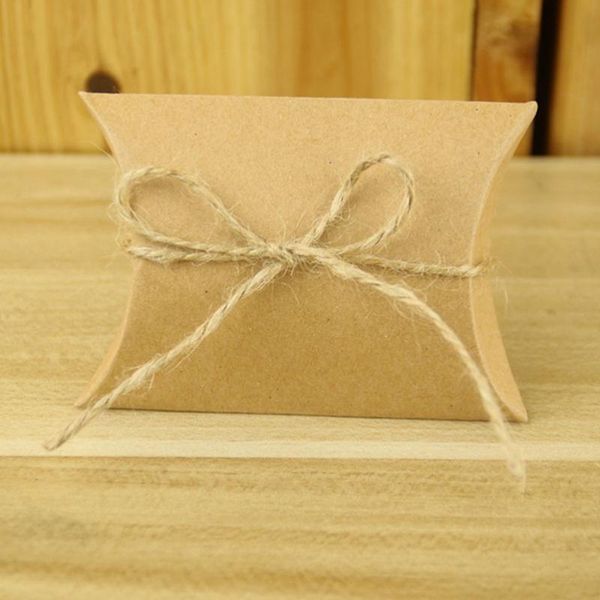 gift wrap 50pcs kraft paper candy boxes pillow shape holder party container with rope for home)
gift wrap 50pcs kraft paper candy boxes pillow shape holder party container with rope for home)
