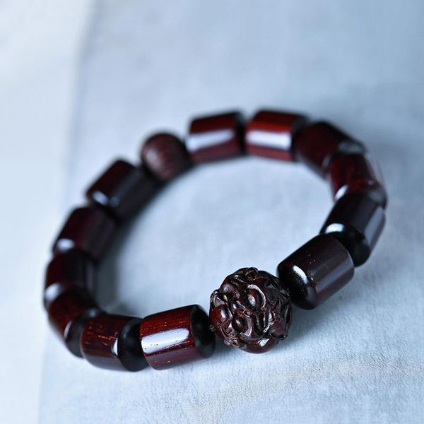 beaded, strands sandalwood bead bracelet 15mm bucket leaf red original wholesale leaflet, Black
beaded, strands sandalwood bead bracelet 15mm bucket leaf red original wholesale leaflet, Black