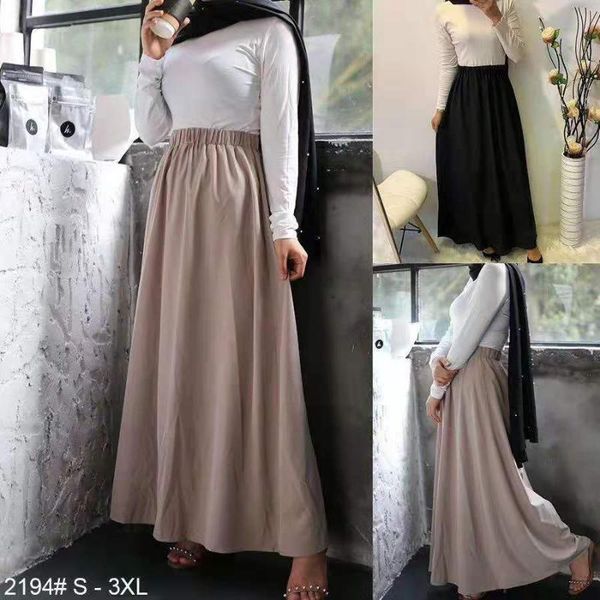 ethnic clothing high waist muslim skirt women elastic slim big swing a-line long skirts ladies elegant dubai arab islamic solid color, Red
ethnic clothing high waist muslim skirt women elastic slim big swing a-line long skirts ladies elegant dubai arab islamic solid color, Red