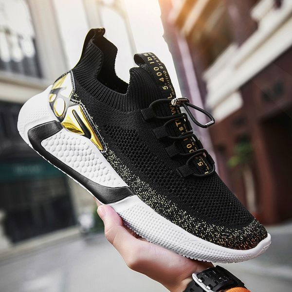 Summer Fashion Men Sneakers Casual Breathable Walking Shoes Men Tenis Masculino Leisure Fashion Shoes Lac-up Mens Casual Shoes, Gold
Summer Fashion Men Sneakers Casual Breathable Walking Shoes Men Tenis Masculino Leisure Fashion Shoes Lac-up Mens Casual Shoes, Gold