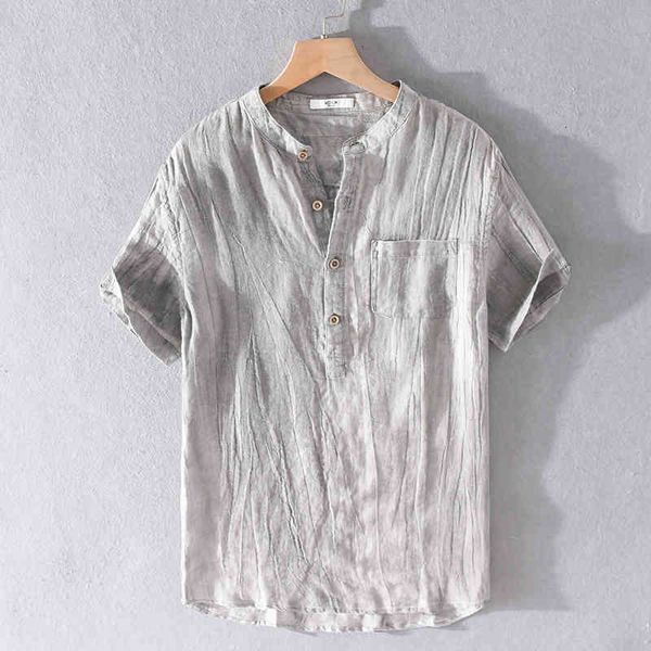 men's t-shirts 100% linen summer short-sleeved casual round neck shirts for men japanese retro loose shirt mens chemise camisa 54wr, White;black
men's t-shirts 100% linen summer short-sleeved casual round neck shirts for men japanese retro loose shirt mens chemise camisa 54wr, White;black