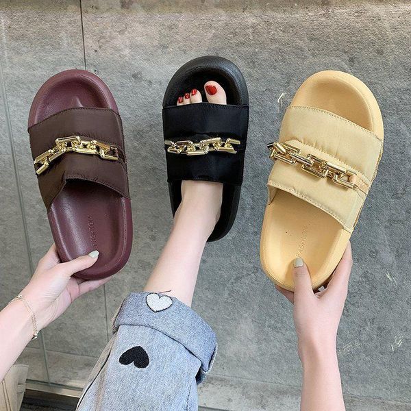 slippers 2021 thick sole home women low heel ladies platform flat shoes non-slip eva living room indoor slides, Black
slippers 2021 thick sole home women low heel ladies platform flat shoes non-slip eva living room indoor slides, Black