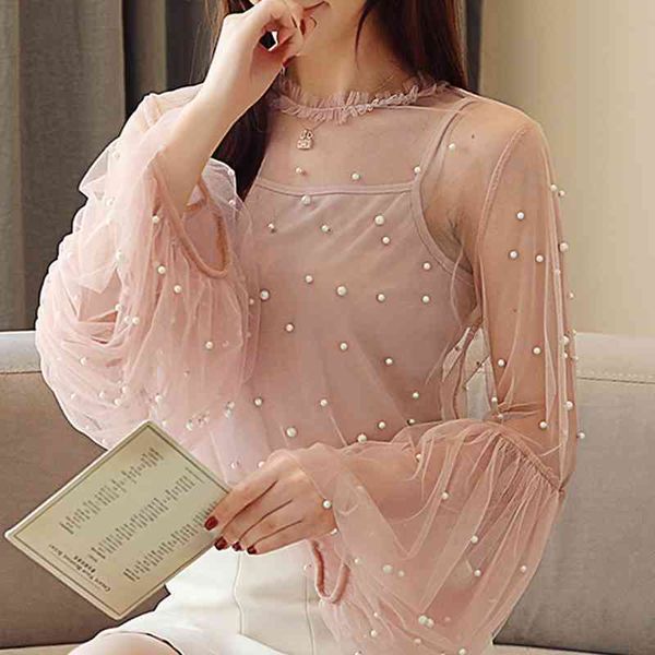long sleeeve beading blouse women blusas mujer de moda hollow out mesh lace blouse shirt women blouses blusa e413 210602, White
long sleeeve beading blouse women blusas mujer de moda hollow out mesh lace blouse shirt women blouses blusa e413 210602, White