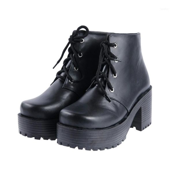 boots princess sweet punk shoes star with a thick cos harajuku high-heeled lace up student muffin pu963511, Black
boots princess sweet punk shoes star with a thick cos harajuku high-heeled lace up student muffin pu963511, Black
