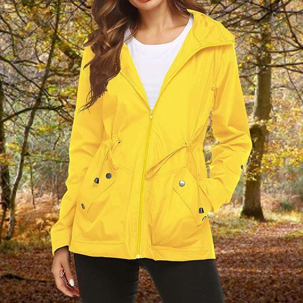 women's jackets 2021 women zipper hoodies jacket coat waterproof slim outdoor hiking clothes hooded lightweight raincoat, Black;brown
women's jackets 2021 women zipper hoodies jacket coat waterproof slim outdoor hiking clothes hooded lightweight raincoat, Black;brown