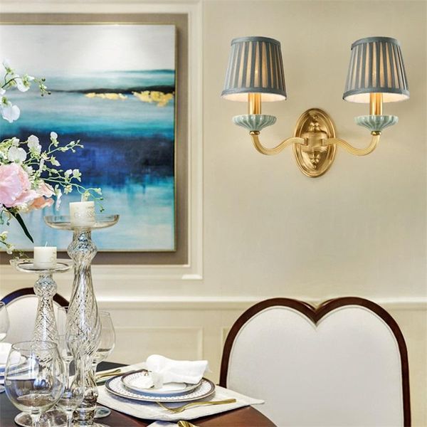 indoor wall lamps fixture brass sconces luxury ceramic modern fabric led home decorative for bedroom living room dining lamp
indoor wall lamps fixture brass sconces luxury ceramic modern fabric led home decorative for bedroom living room dining lamp