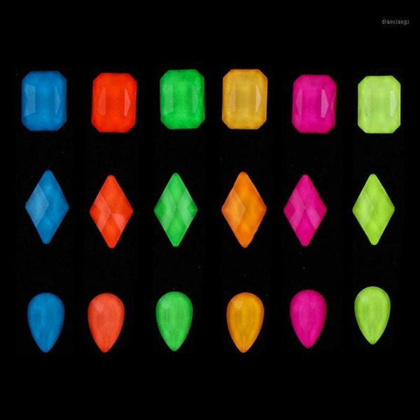 12pc fluorescent nail art rhinestones mixed design glowing stone luminous flat back diamond decoration neon 1, Silver;gold
12pc fluorescent nail art rhinestones mixed design glowing stone luminous flat back diamond decoration neon 1, Silver;gold