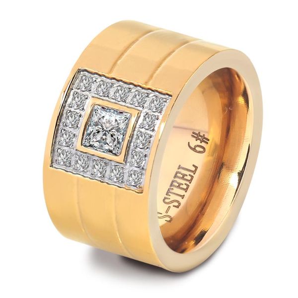 wedding rings 12mm wide ring jewelry silver color stainless steel white stone anillos rhinestone women party engagement, Slivery;golden
wedding rings 12mm wide ring jewelry silver color stainless steel white stone anillos rhinestone women party engagement, Slivery;golden