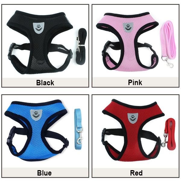 cat collars & leads pet harness, harness belt set, breathable reflective nylon mesh chest vest, for puppies and kittens
cat collars & leads pet harness, harness belt set, breathable reflective nylon mesh chest vest, for puppies and kittens