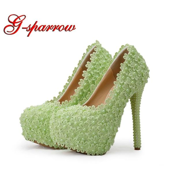 green lace flower bridesmaid shoes 14cm high heel pearl heels platform bride dress pink white girl birthday party pumps, Black
green lace flower bridesmaid shoes 14cm high heel pearl heels platform bride dress pink white girl birthday party pumps, Black