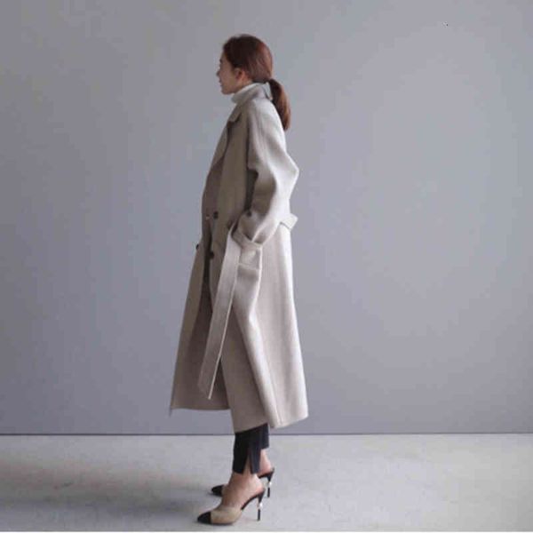 women's wool & blnds casaco fminino lgant com cinto, sobrtudo d lã longo manga prida stilo corano cor sólida para outono invrno tb, Black
women's wool & blnds casaco fminino lgant com cinto, sobrtudo d lã longo manga prida stilo corano cor sólida para outono invrno tb, Black