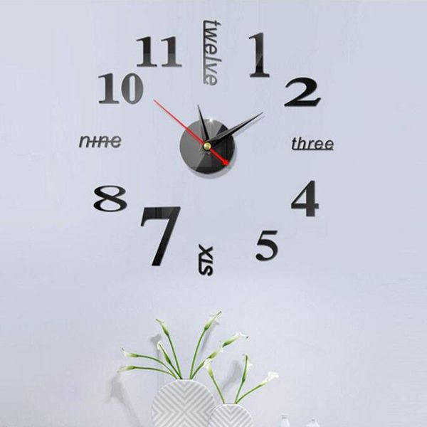 selling wall clocks creative horloge 3d diy acrylic digital mirror stickers quartz duvar saat modern design mute clock
selling wall clocks creative horloge 3d diy acrylic digital mirror stickers quartz duvar saat modern design mute clock
