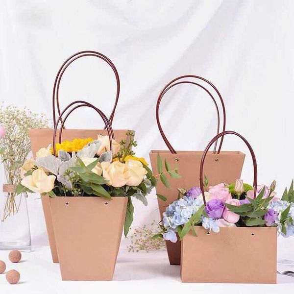 portable flower box waterproof paper handy gift bag kraft handbag wedding rose party packaging for candy cake birthday wrap
portable flower box waterproof paper handy gift bag kraft handbag wedding rose party packaging for candy cake birthday wrap
