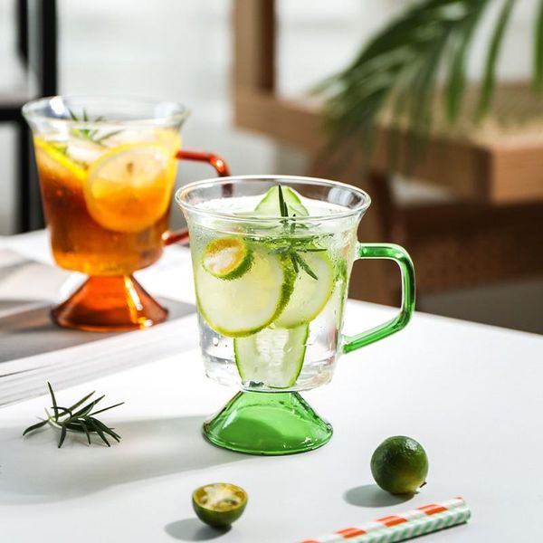 mugs french style heat-resistant glass mug creative coffee with handle goblet breakfast cup milk juice tea drinking glasses
mugs french style heat-resistant glass mug creative coffee with handle goblet breakfast cup milk juice tea drinking glasses