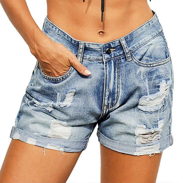fashion boyfriend denim shorts women high waist plus size casual street wear female ripped straight mini jeans 210608, White;black
fashion boyfriend denim shorts women high waist plus size casual street wear female ripped straight mini jeans 210608, White;black
