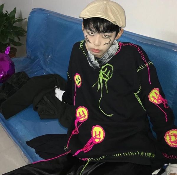 women's hoodies & sweatshirts bratz aesthetichoodies y2k 90shoodies handmade embroidery cry face hip hop, Black
women's hoodies & sweatshirts bratz aesthetichoodies y2k 90shoodies handmade embroidery cry face hip hop, Black