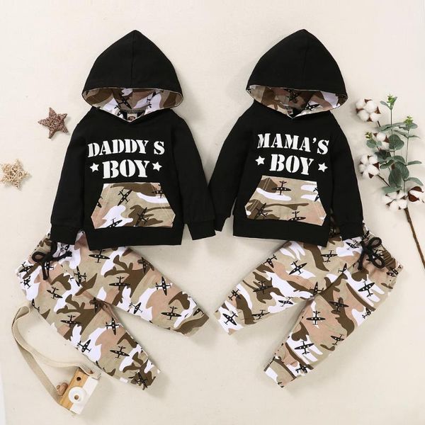 clothing sets toddler baby boys hoodies pants 2pcs outfits camouflage letter printed children boy set for kids d30, White
clothing sets toddler baby boys hoodies pants 2pcs outfits camouflage letter printed children boy set for kids d30, White