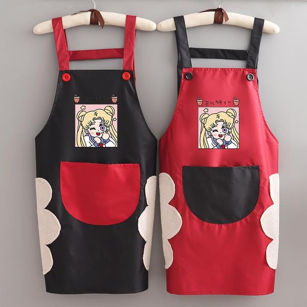aprons 1pcs waterproof polyester cooking apron woman bibs home baking coffee shop cleaning for kitchen accessory
aprons 1pcs waterproof polyester cooking apron woman bibs home baking coffee shop cleaning for kitchen accessory