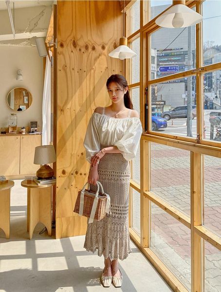 summer elegant ladies knitting long slim skirts women hollow out elastic high waist skirt black khaki mh82
summer elegant ladies knitting long slim skirts women hollow out elastic high waist skirt black khaki mh82