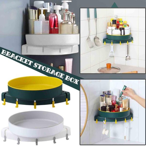 hooks & rails 1pc round portable makeup container holder kitchen bathroom shelf cosmetic rack organizer bracket storage box case
hooks & rails 1pc round portable makeup container holder kitchen bathroom shelf cosmetic rack organizer bracket storage box case