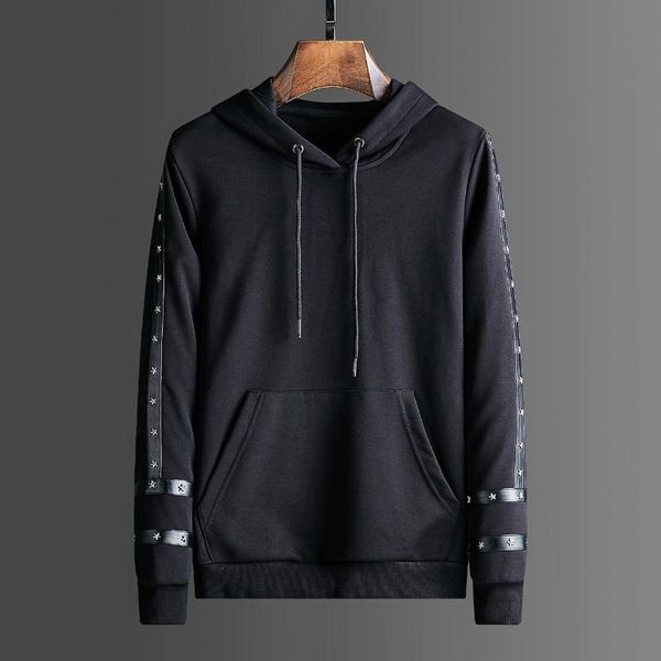 men's hoodies & sweatshirts 2021 autumn mens stars rivets hooded casual full slim streetwear black hoodie men sudaderas para hombre
men's hoodies & sweatshirts 2021 autumn mens stars rivets hooded casual full slim streetwear black hoodie men sudaderas para hombre