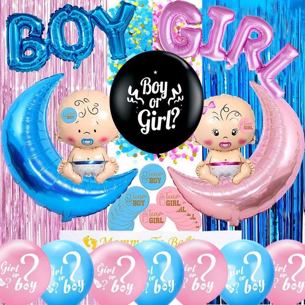 party decoration girl or boy gender reveal latex balloons disclosure theme decorative foil ballon baby shower supplies
party decoration girl or boy gender reveal latex balloons disclosure theme decorative foil ballon baby shower supplies