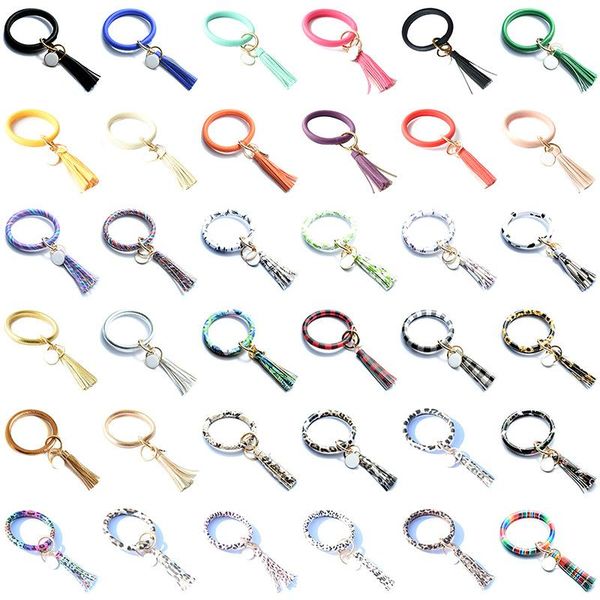 keychain bracelet key ring bangle tassel round wristlet keychain for women girls 7.5cm mix color key, Silver
keychain bracelet key ring bangle tassel round wristlet keychain for women girls 7.5cm mix color key, Silver