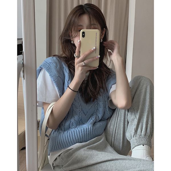 luxury women's jackets 2021 knitted sweater vt coat women's autumn and winter lazy wind loose outside wear waistcoat v-neck, Black;brown
luxury women's jackets 2021 knitted sweater vt coat women's autumn and winter lazy wind loose outside wear waistcoat v-neck, Black;brown