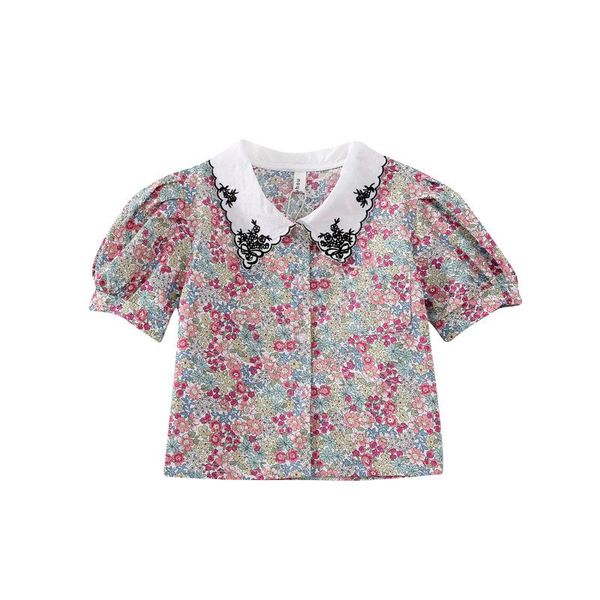 girls blouses kids summer short sleeve floral embroidery shirts baby girl fashion clothes for 1-5 years, White;black
girls blouses kids summer short sleeve floral embroidery shirts baby girl fashion clothes for 1-5 years, White;black
