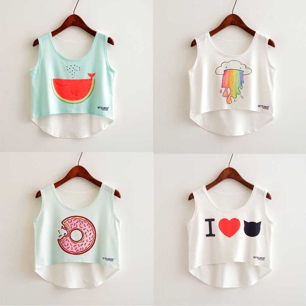artguy new fashion women crop sleeveless cat panda print summer casual women short cropped vest tank y0622, White
artguy new fashion women crop sleeveless cat panda print summer casual women short cropped vest tank y0622, White