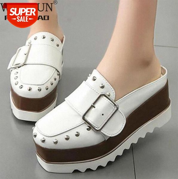 square toe women slippers 2019 fashion buckle slingback slides platform wedges lady high heels woman vulcanize shoes #gb0e
square toe women slippers 2019 fashion buckle slingback slides platform wedges lady high heels woman vulcanize shoes #gb0e