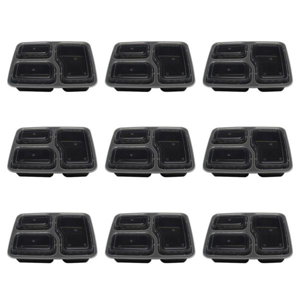 dinnerware sets 30pcs 1000ml disposable meal prep containers 3-compartment storage box lunch boxes (black, with lid)
dinnerware sets 30pcs 1000ml disposable meal prep containers 3-compartment storage box lunch boxes (black, with lid)