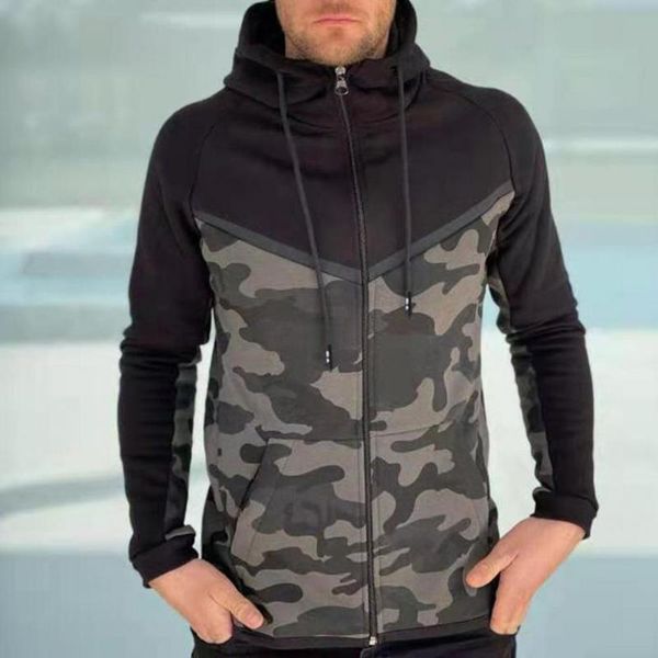 men's hoodies & sweatshirts men hoodie drawstring camouflage contrast colors stand collar warm coat for winter 2021, Black
men's hoodies & sweatshirts men hoodie drawstring camouflage contrast colors stand collar warm coat for winter 2021, Black