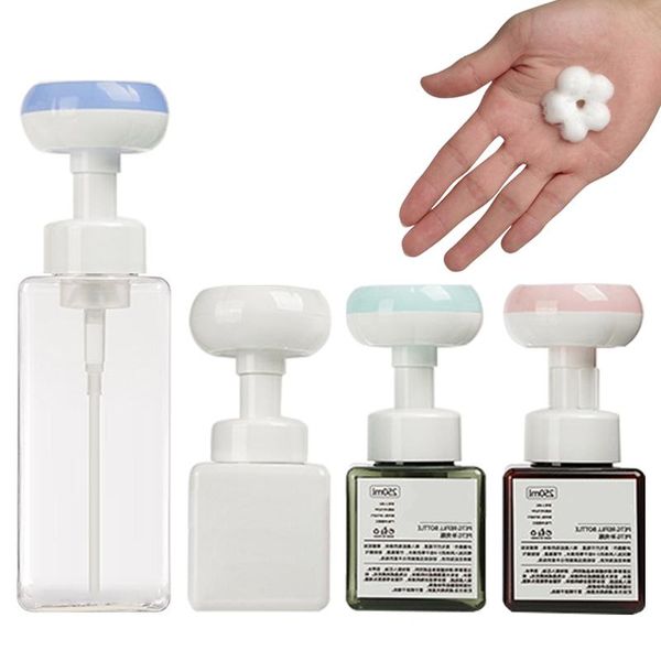 liquid soap dispenser bottle foaming lotions refillable flower pump head shampoo cosmetic empty 250ml
liquid soap dispenser bottle foaming lotions refillable flower pump head shampoo cosmetic empty 250ml