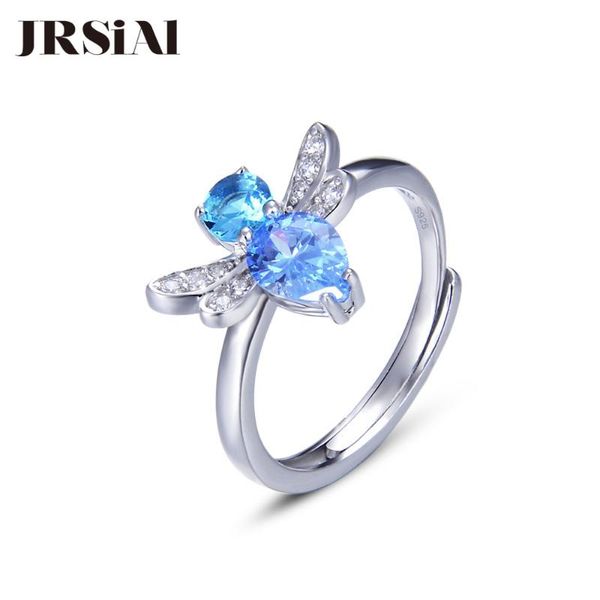 cluster rings jrsial 925 sterling silver jewelry ring crystal cute little bee resizable korean fashion wild, Golden;silver
cluster rings jrsial 925 sterling silver jewelry ring crystal cute little bee resizable korean fashion wild, Golden;silver